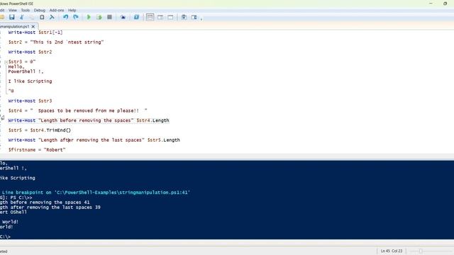 PowerShell - Debugging | How to Debug PowerShell ISE Session смотреть онлайн