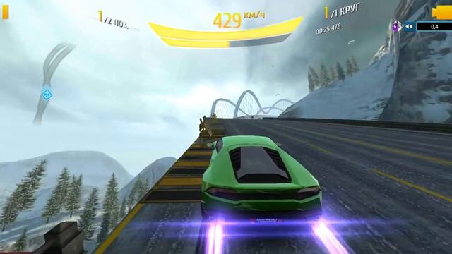 Test 16 - Lab 2 - R&D Lamborghini Huracan - Asphalt 8: Airborne - Android - BlueStacks смотреть онлайн