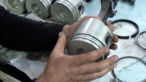 Ремонт двигателя 15B Toyota.