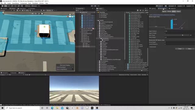 Unity Tutorial AI Navigation and Navmesh Layers смотреть онлайн