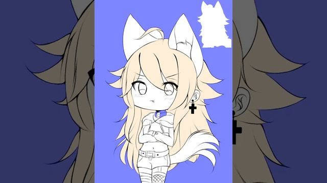 Gift for @DarkFlower31 [Speedpaint/edit] | gacha club | ibis paint x | Speedpaint #3 смотреть онлайн