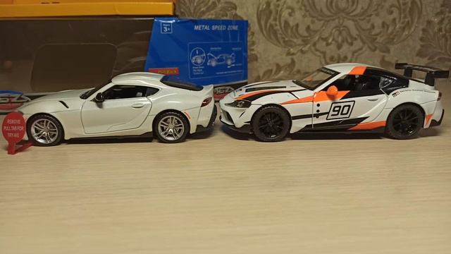 Toyota Supra V(A90)'2019 GR. Модели 1-31 MSZ(Caipo) и GT4 Gazoo Racing. 1-32 XHD