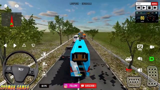 IDBS Simulator Bus Lintas Sumatera - Lamoung-Bengkulu! Android gameplay смотреть онлайн