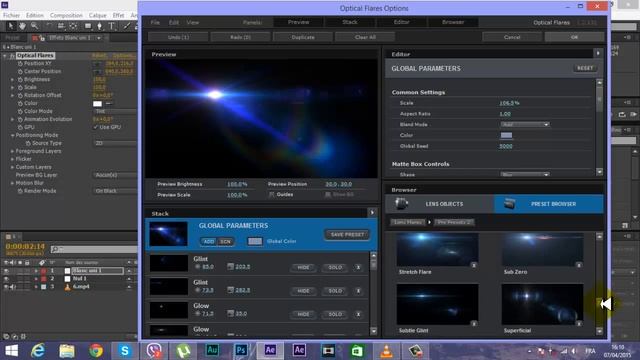 ► TUTO - Montion Track / Color Correction / Optical Flares Plug-in After Effect CS6 смотреть онлайн
