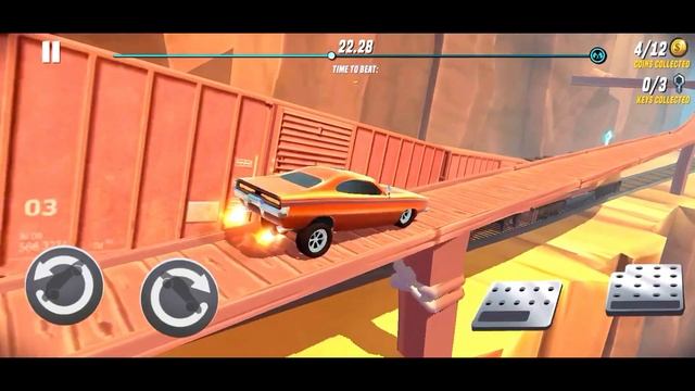 Stunt Car Extreme VS Train Racing - Car Muscle Stunts Mega Ramp Simulator - Android GamePlay #2 смотреть онлайн