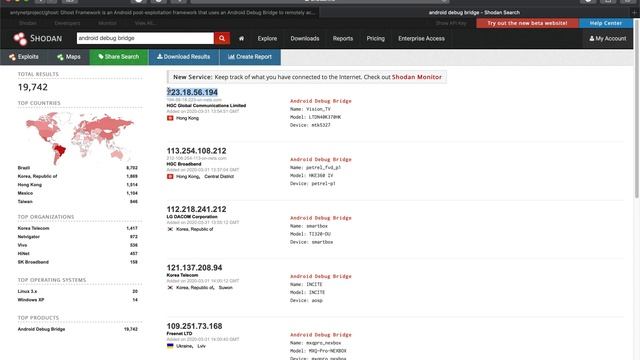 Ghost - Framework is an Android post exploitation Framework that Exploits the Android Debug Bridge🚞 смотреть онлайн