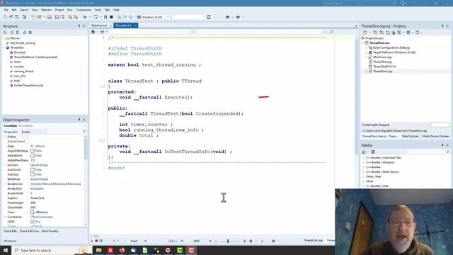 Creating Threads In C++ Builder Using TThread ObjectsThread Test смотреть онлайн