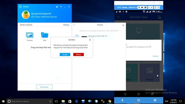 How to Use Shareit Mobile & Laptop/PC And How To Control Mobile to Pc By Shareit смотреть онлайн