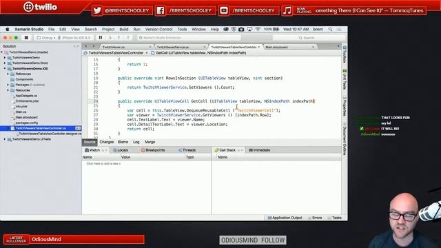 Building a Twitch viewers app using Xamarin iOS - Part 1 смотреть онлайн