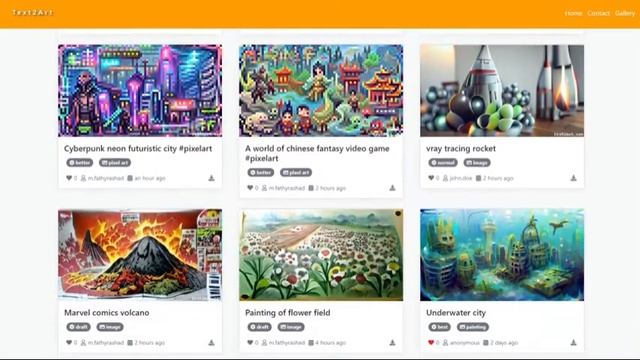 Text2Art - AI Powered Art Generator Demo смотреть онлайн