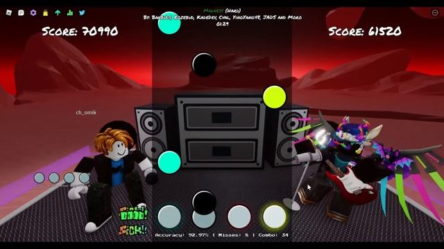 absolute rage (roblox funky friday) смотреть онлайн