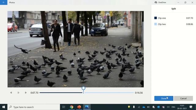 How to split a Video using Windows 10 Video Editor | Tutorial #8 смотреть онлайн