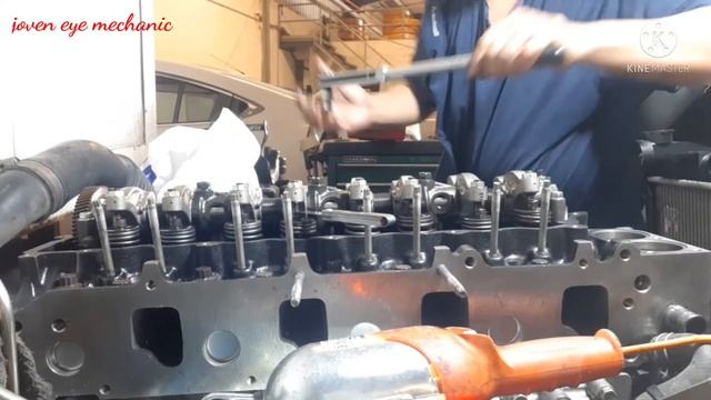#Isuzu #4hg1engine #valvetappet                               Isuzu Valve Tappet Adjustment
