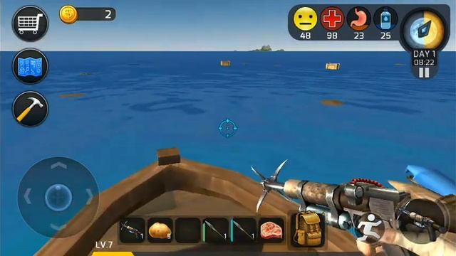 Ocean Survival Android Gameplay! смотреть онлайн
