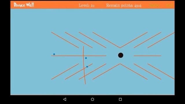 Bounce Wall - Android Game смотреть онлайн