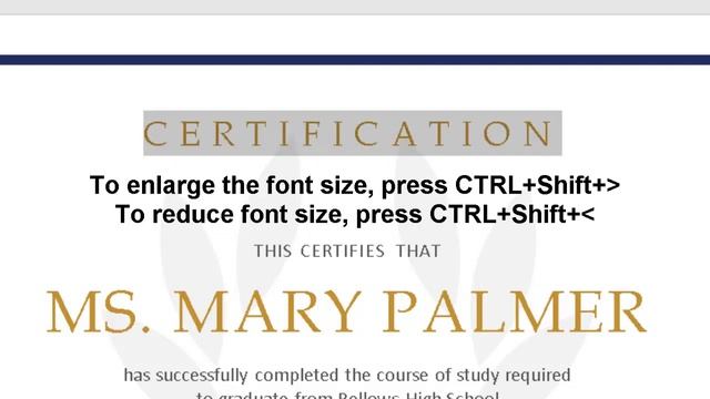 MS-OFFICE WORD USEFUL SHORTCUT KEYS WHEN CREATING CERTIFICATES смотреть онлайн
