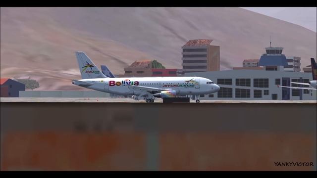 Fs2004 Windows 10.Landing at Cusco Airport,Peru.#sim2004. смотреть онлайн