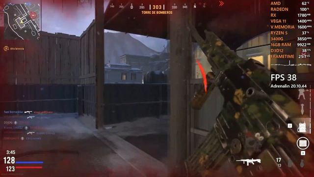 Call of Duty: Vanguard | Ryzen 5 3400G | Gráficos Vega 11 | 16GB Dual 3200 MHz смотреть онлайн