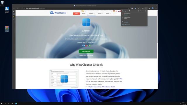 Checkit Tool para comprobar compatibilidad con Windows 11 смотреть онлайн