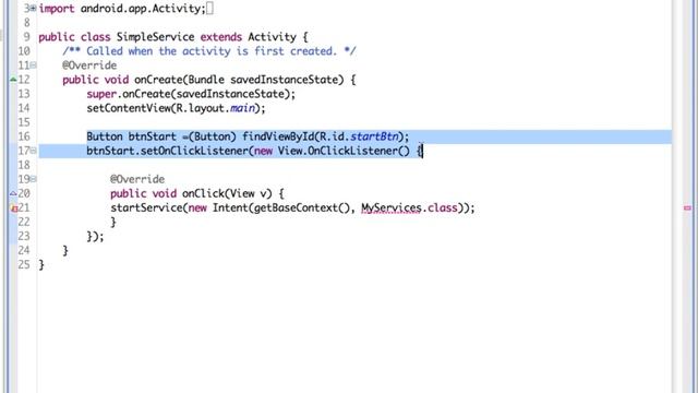 Creating a Simple Service in Android смотреть онлайн