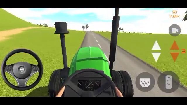 TRANSPORTING tractor driving 3d🚜 #fs22 John Deere 🌾tractor Offroding Android gameplay #gta5 #gtav f смотреть онлайн