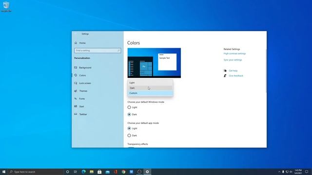 How to Enable Dark Mode on Windows 10 смотреть онлайн