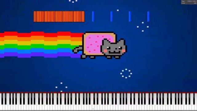 [Black MIDI] "Nyan Trololol" | Rainbow Tylenol & Nyan Cat Remix by BusiedGem (1080p 60 FPS) смотреть онлайн