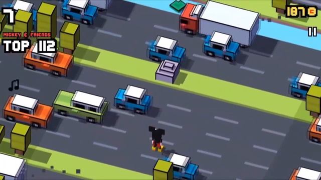 Let's Play | Disney Crossy Road | I DON'T WANNA DIE!!!! смотреть онлайн