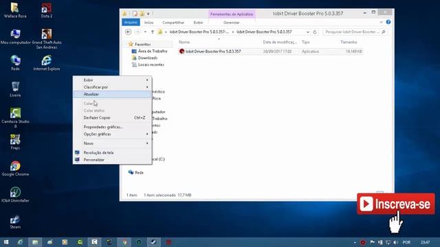 Como baixar e instalar iobit driver Booster 5 pro 2018 смотреть онлайн