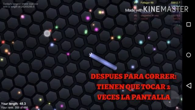 Como Correr En Slither.io Android смотреть онлайн