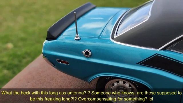 Review: 1970 Dodge Challenger T/A in 1/18 scale by YCID/Acme (Turquoise color with black top) смотреть онлайн