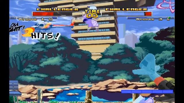 Mugen : Operating Systems : Windows 1.0-Girl Vs Windows 3.1-Girl смотреть онлайн