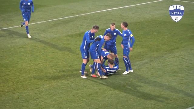 FC Nitra - AS Trenčín 1:1, 18.kolo Fortuna liga смотреть онлайн