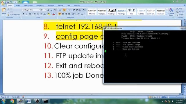 How To  Frimware Update FANVIL C58 IP Phone