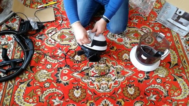 Пылесос SUPRA VCS-2082 VCS-2081 Обзор смотреть онлайн