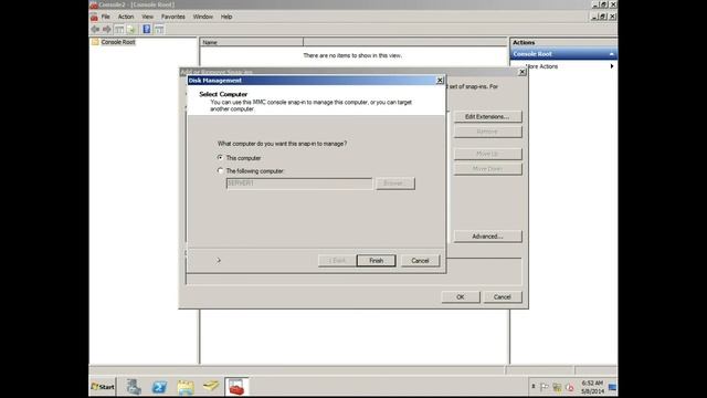 windows server 2008 chap 7-2 adding mmc to start menu смотреть онлайн