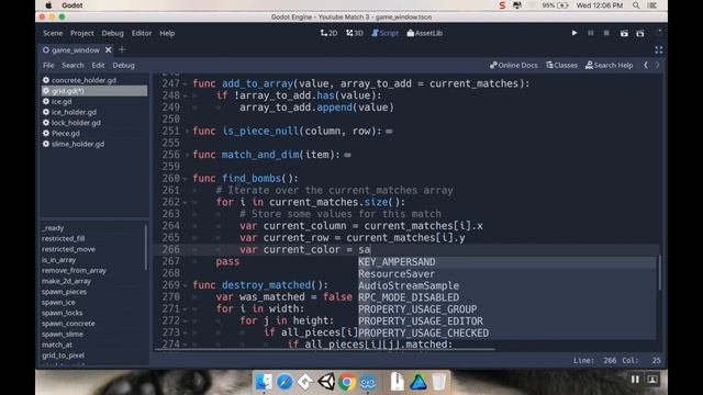 Part 24 - Bomb Setup: Make a game like Candy Crush using Godot смотреть онлайн