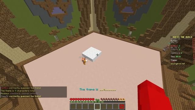 Cash vs Nico GUESS THE BUILD in Minecraft! смотреть онлайн