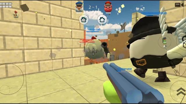 Chicken Gun Game || Forts Maps || Level # 907 || Best Online Games Video смотреть онлайн