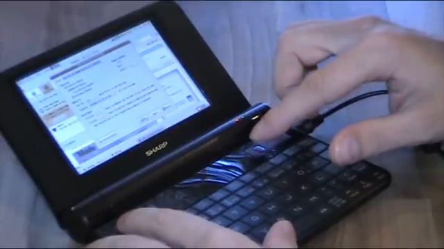 Sharp NetWalker PC-Z1 unboxing and hands-on смотреть онлайн