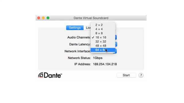 Getting Started With Dante  4  Dante Virtual Soundcard