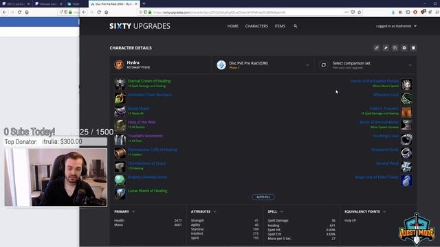 the BEST priest gear for EVERYTHING in Classic WoW (Dire Maul Update) смотреть онлайн