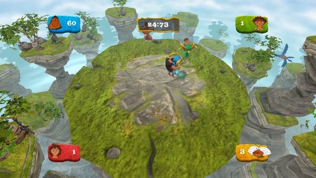 Croods, The Prehistoric Party! USA - Nintendo Wii смотреть онлайн