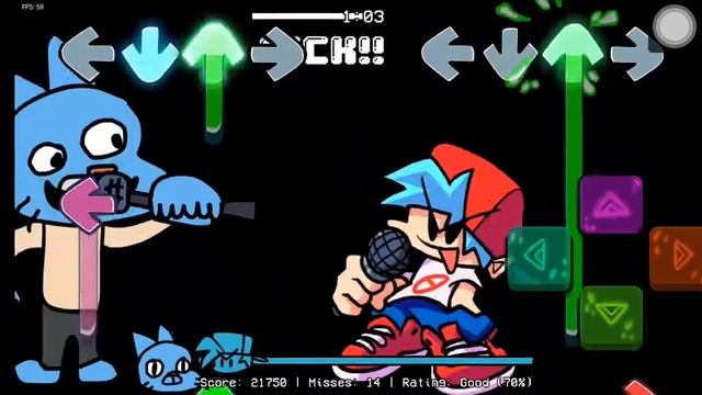 fnf but Gumball Sings faker on android смотреть онлайн