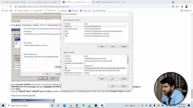 A1. Downloading C/C++ Compiler (MinGW) | Running C/C++ Code on Windows Cmd смотреть онлайн