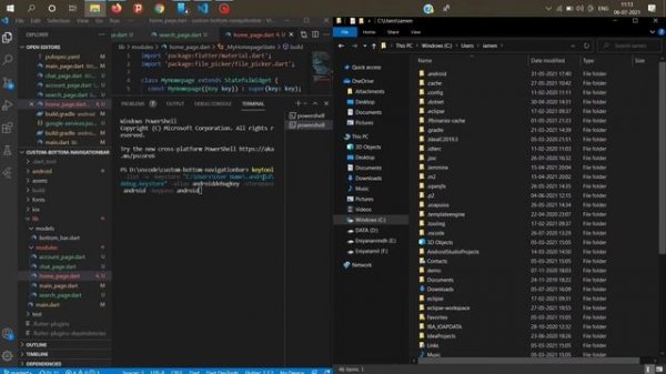 How to find SHA 1 and SHA 256 keys using Visual Studio code terminal