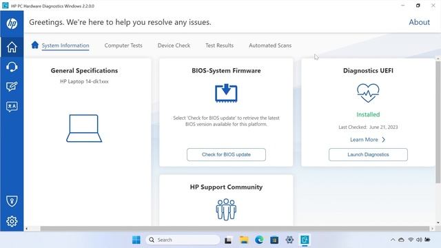 Jak korzystać z programu HP PC Hardware Diagnostics w systemie Windows | HP Support смотреть онлайн
