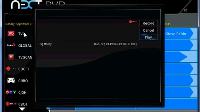 neXtPVR смотреть онлайн