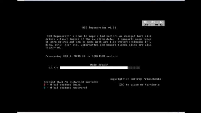 hirens boot HDD REGENERATOR смотреть онлайн